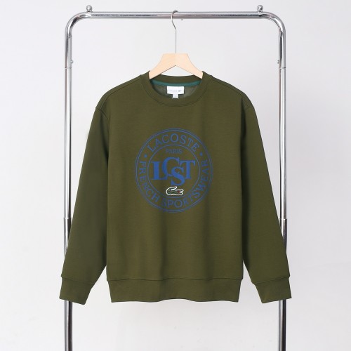 LACOSTE MEN'S SWEATER SHRITS ( ASIAN SIZE, PLEASE ORDER ONE SIZE UP)