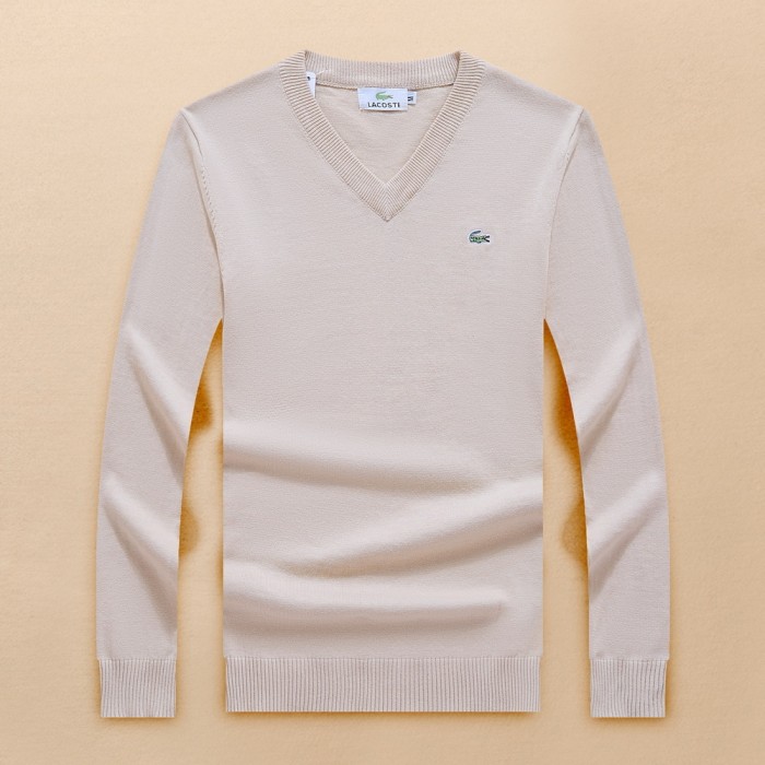 LACOSTE MEN'S SWEATER  ( ASIAN SIZE, PLEASE ORDER ONE SIZE UP)