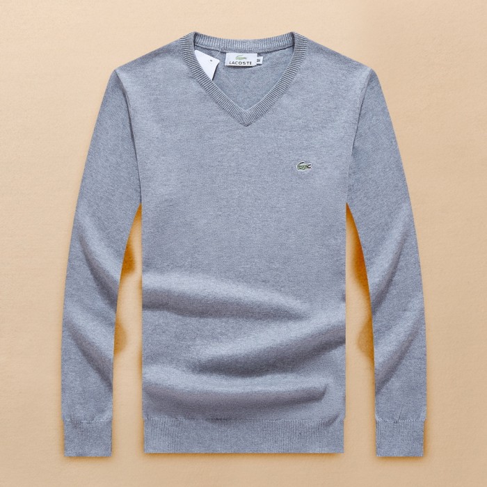 LACOSTE MEN'S SWEATER  ( ASIAN SIZE, PLEASE ORDER ONE SIZE UP)