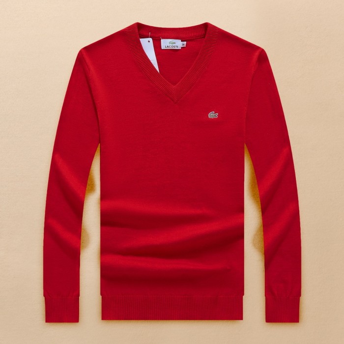 LACOSTE MEN'S SWEATER  ( ASIAN SIZE, PLEASE ORDER ONE SIZE UP)