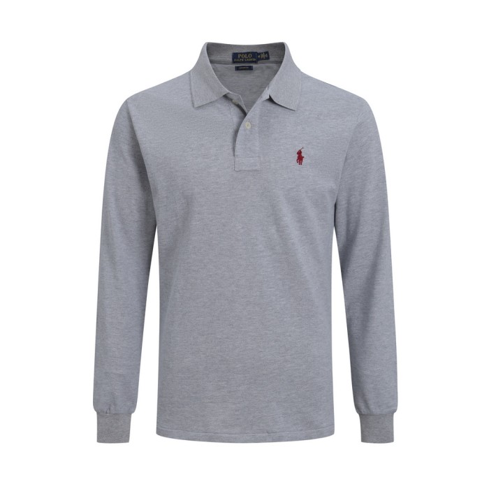 RL MEN'S LONG SLEEVE T-SHIRT  ( ASIAN SIZE, PLEASE ORDER ONE SIZE UP)