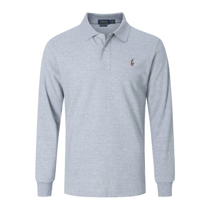 RL MEN'S LONG SLEEVE T-SHIRT  ( ASIAN SIZE, PLEASE ORDER ONE SIZE UP)