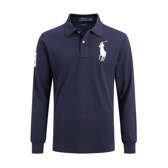 RL MEN'S LONG SLEEVE T-SHIRT ( ASIAN SIZE, PLEASE ORDER ONE SIZE UP)