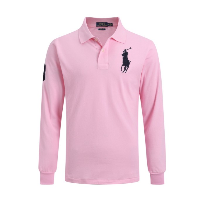 RL MEN'S LONG SLEEVE T-SHIRT  ( ASIAN SIZE, PLEASE ORDER ONE SIZE UP)