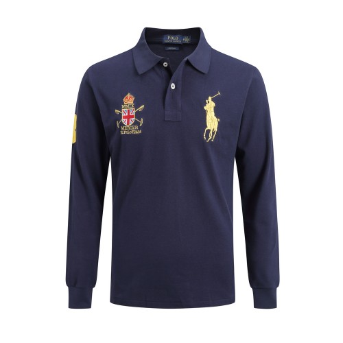 RL MEN'S LONG SLEEVE T-SHIRT  ( ASIAN SIZE, PLEASE ORDER ONE SIZE UP)