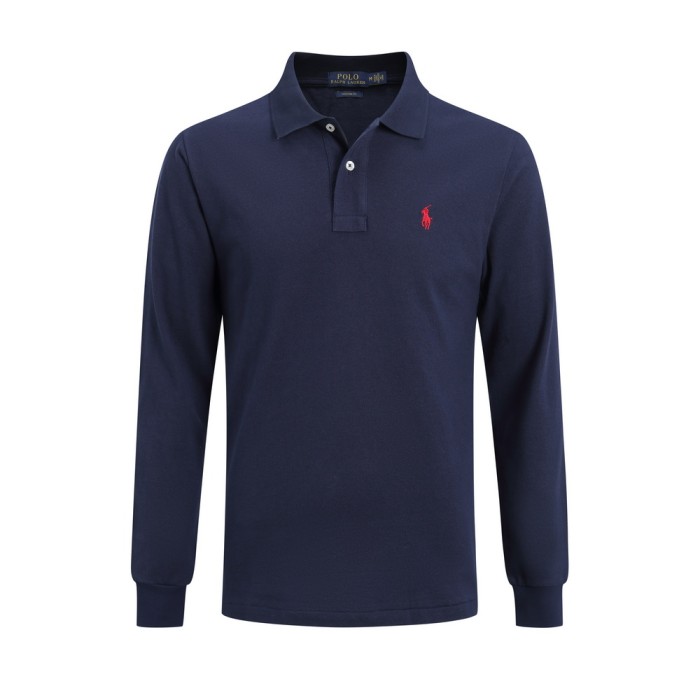 RL MEN'S LONG SLEEVE T-SHIRT  ( ASIAN SIZE, PLEASE ORDER ONE SIZE UP)