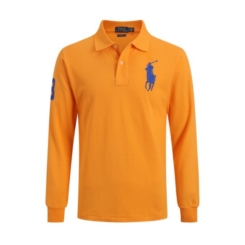 RL MEN'S LONG SLEEVE T-SHIRT  ( ASIAN SIZE, PLEASE ORDER ONE SIZE UP)