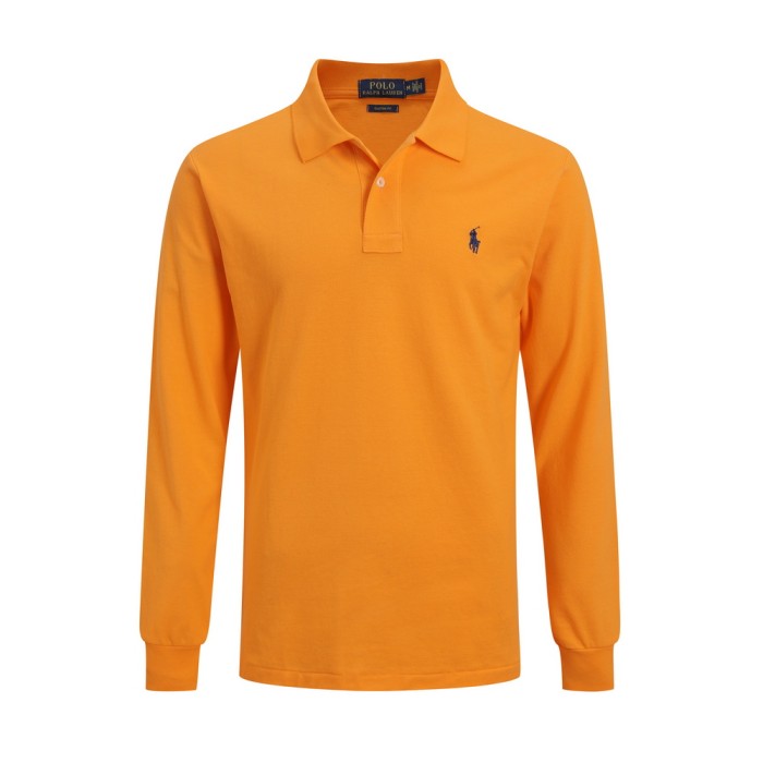 RL MEN'S LONG SLEEVE T-SHIRT  ( ASIAN SIZE, PLEASE ORDER ONE SIZE UP)
