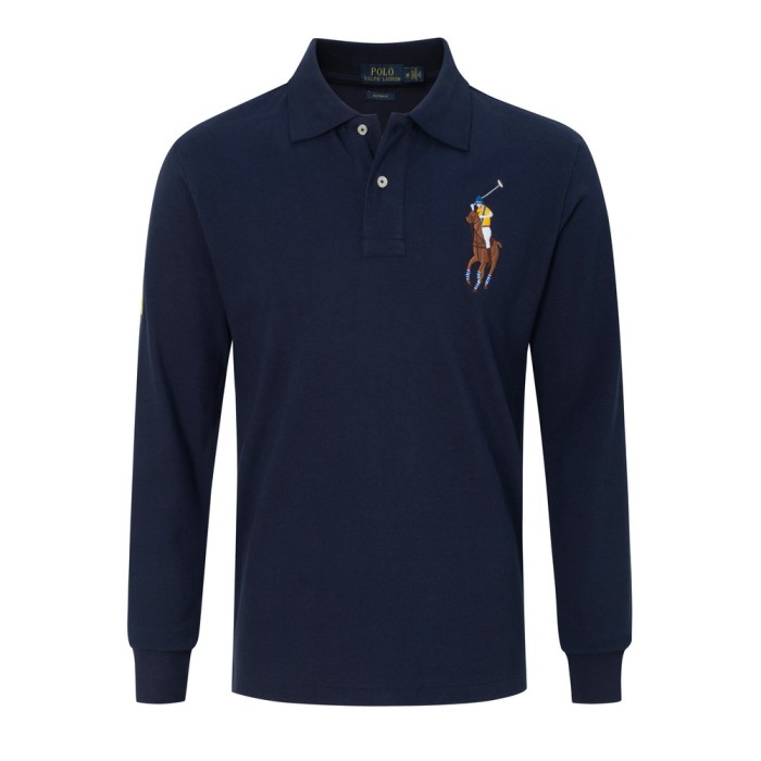 RL MEN'S LONG SLEEVE T-SHIRT  ( ASIAN SIZE, PLEASE ORDER ONE SIZE UP)