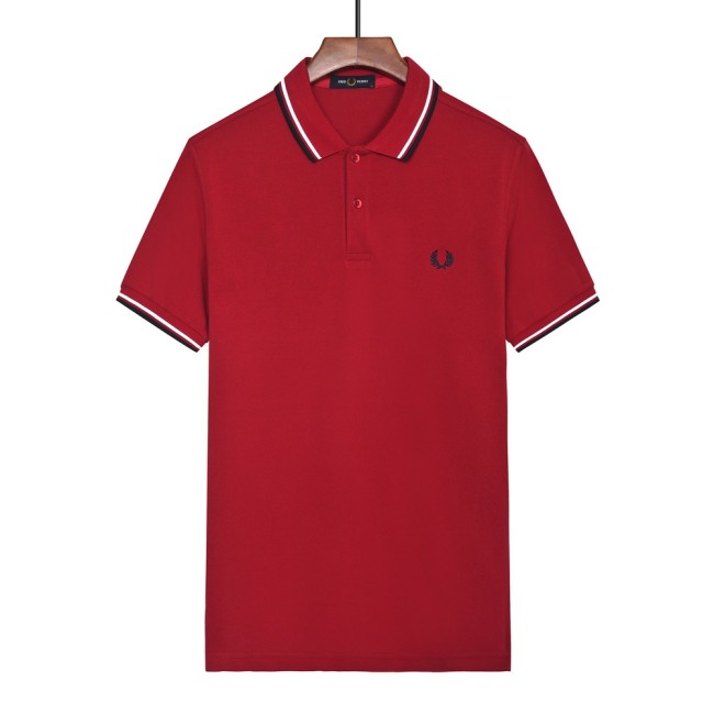 FRED PERRY MEN'S POLO T-SHIRT  ( ASIAN SIZE, PLEASE ORDER ONE SIZE UP)