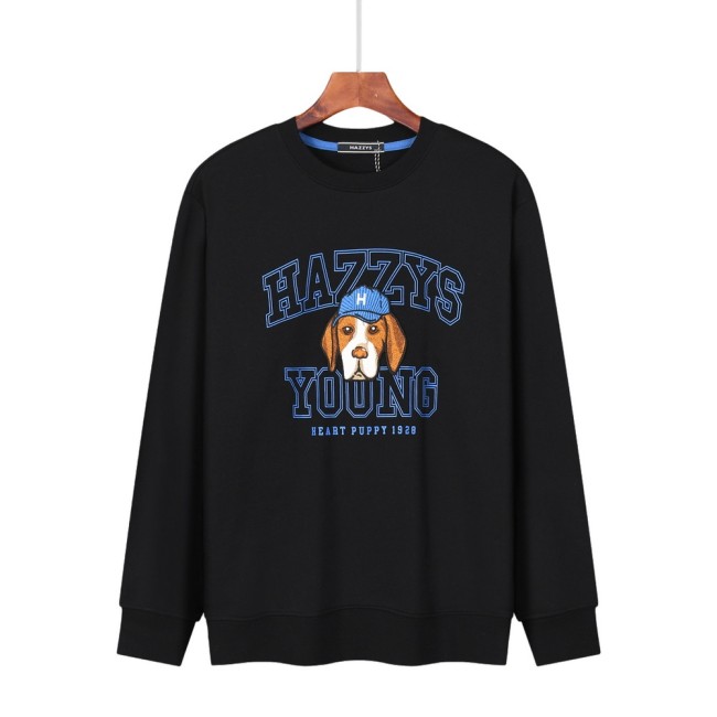 HAZZYS MEN'S SWEATER SHRITS ( ASIAN SIZE, PLEASE ORDER ONE SIZE UP)