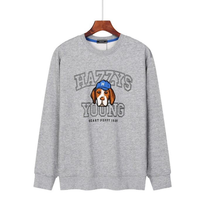 HAZZYS MEN'S SWEATER SHRITS ( ASIAN SIZE, PLEASE ORDER ONE SIZE UP)