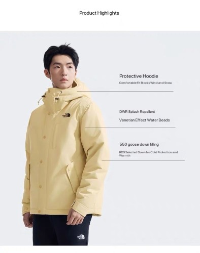 TNF 88R4# UNISEX DOWN JACKET