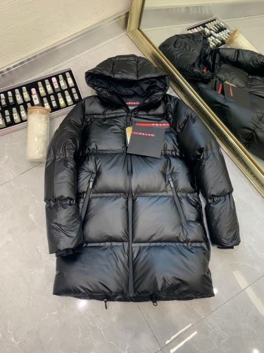 PR70# UNISEX LONG STYLE DOWN JACKET