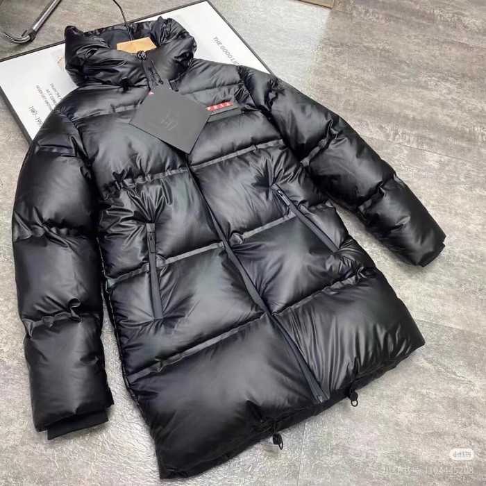 PR70# UNISEX LONG STYLE DOWN JACKET
