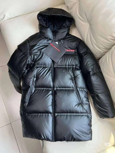 PR70# UNISEX LONG STYLE DOWN JACKET