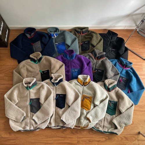 PAT009# UNISEX FLEECE JACKET