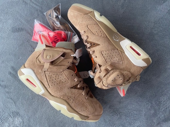 Air Jordan 6 Retro Travis Scott British Khaki
