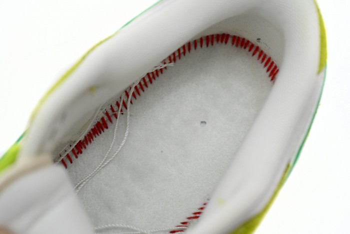 Nk SB Dunk Low “85” Gray Green Apple Double Hook