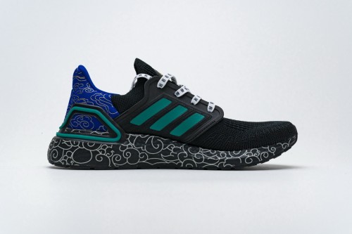 adidas Ultra BOOST 20 CONSORTIUM Black Glory Green Real Boost