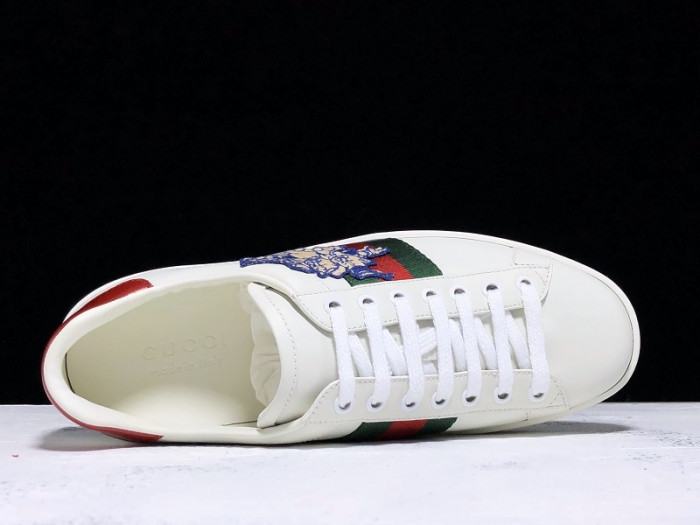 GUCC Ace Embroidered Low-Top Sneaker