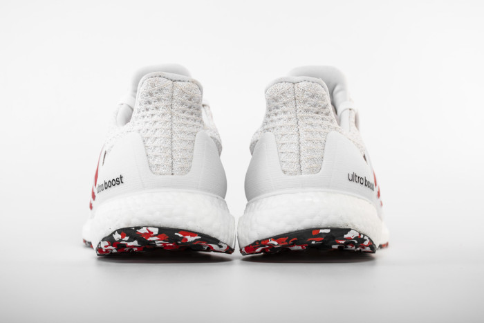 adidas Ultra Boost 4.0 Cloud White Active Red