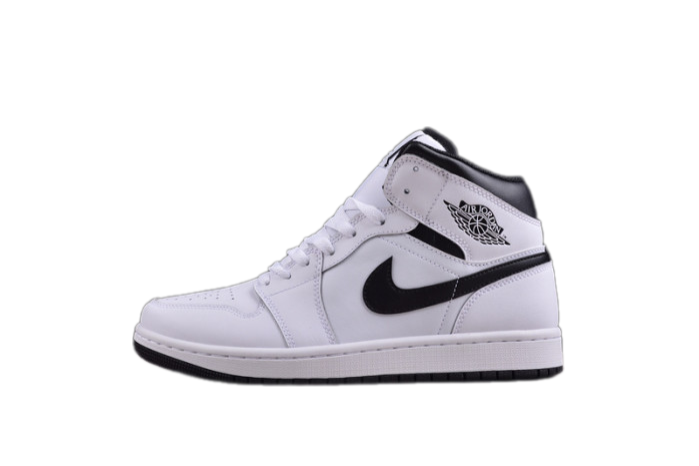 AIR JORDAN 1 MID “WHITE/BLACK” NOW AVAILABLE DQ8426-132