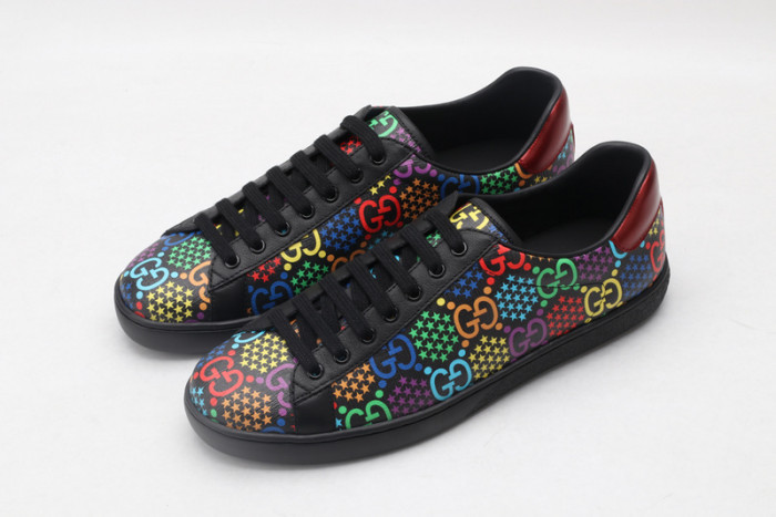 GUCC Ace Embroidered Low-Top Sneaker 610085 H2020 1110