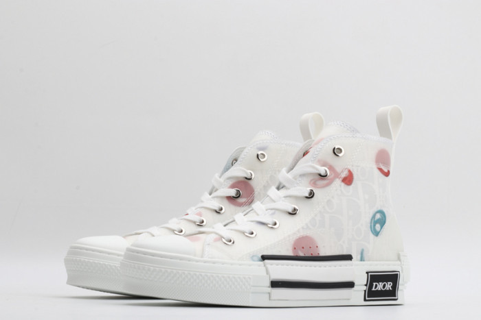 D10R B23 Oblique High Top Sneaker