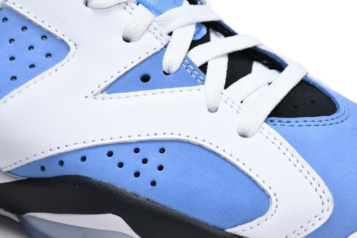 Air Jordan 6 Retro UNC White