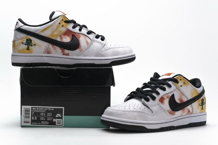 Nike SB Dunk Low Raygun Tie-Dye White