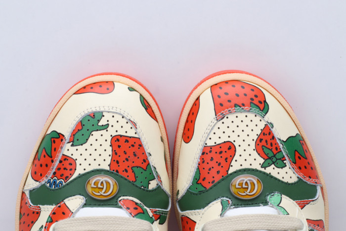 GUCC ACE EMBROIDERED LOW-TOP SNEAKER