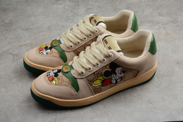 GUCC ACE EMBROIDERED LOW-TOP SNEAKER