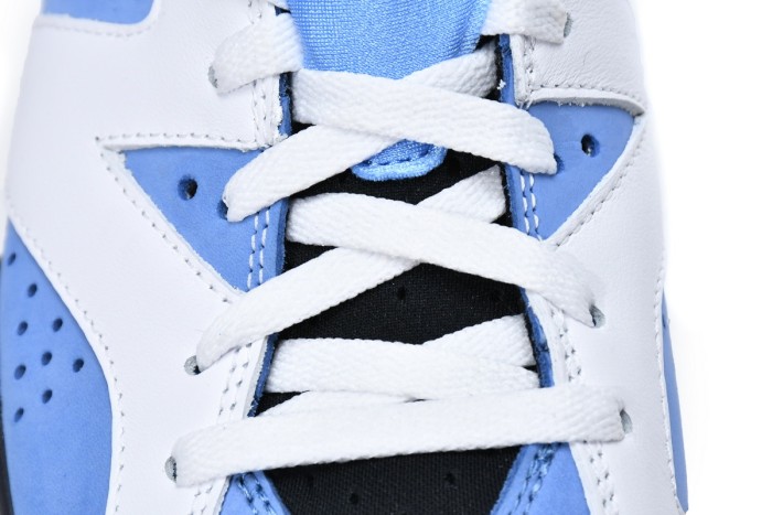 Air Jordan 6 Retro UNC White
