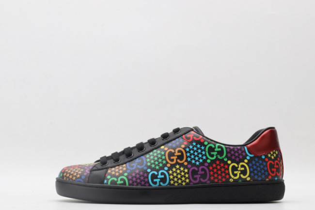 GUCC Ace Embroidered Low-Top Sneaker 610085 H2020 1110