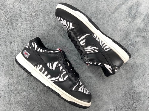 Quartersnacks x Nike SB Dunk Low Zebra