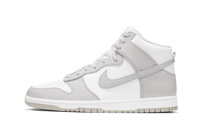Nike Dunk High Retro White Vast Grey (2021)​