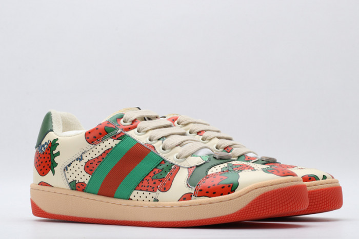 GUCC ACE EMBROIDERED LOW-TOP SNEAKER