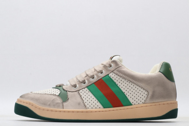 GUCC ACE EMBROIDERED LOW-TOP SNEAKER
