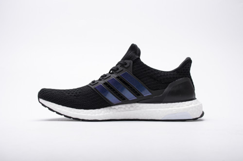 adidas Ultra Boost 4.0 Black Blue Real Boost