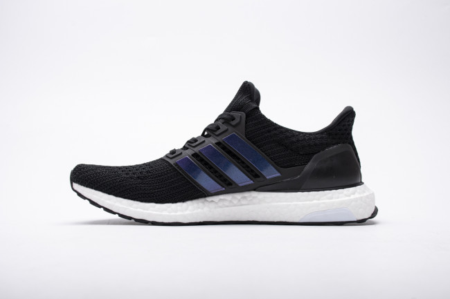 adidas Ultra Boost 4.0 Black Blue Real Boost