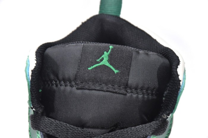 Air Jordan 1 Mid PS Pine Green(Kids)