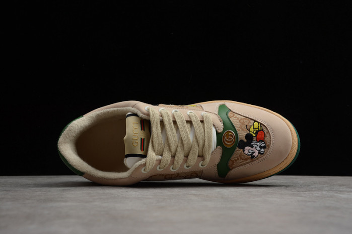 GUCC ACE EMBROIDERED LOW-TOP SNEAKER
