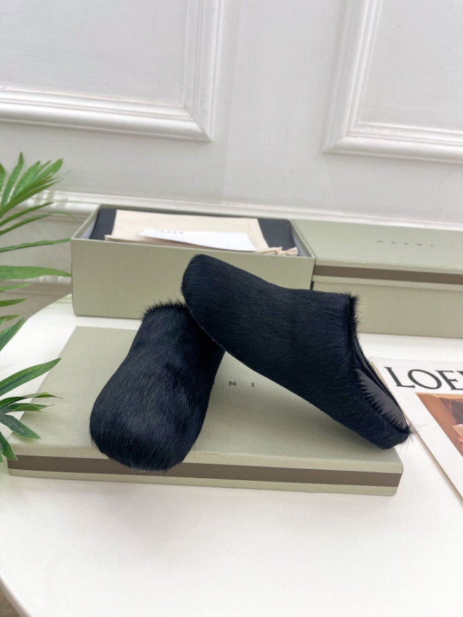 MARNI FUSSBETT SABOT – BLACK SBMR000600 P4122 00N99