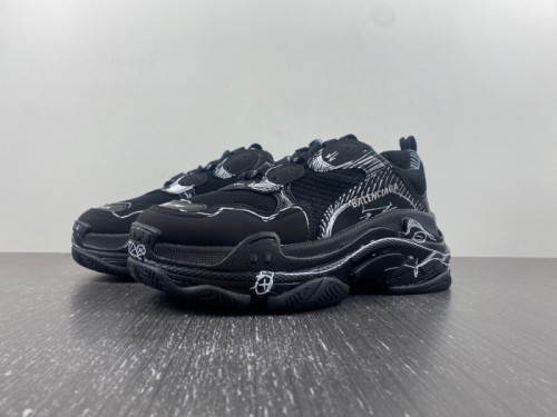 BLEN TRACK SNEAKER IN BLACK 536737 W2FW6 0102