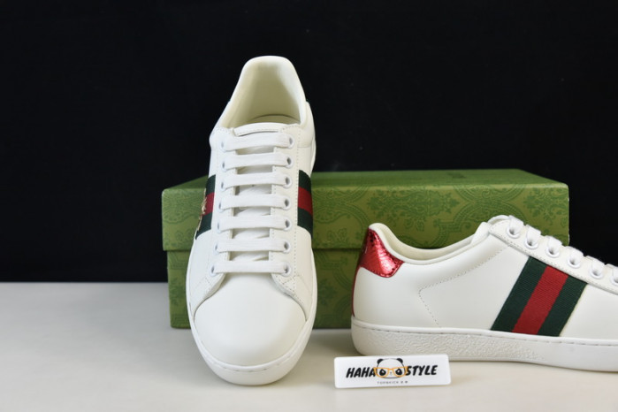 GUCC Ace Embroidered Low-Top Sneaker