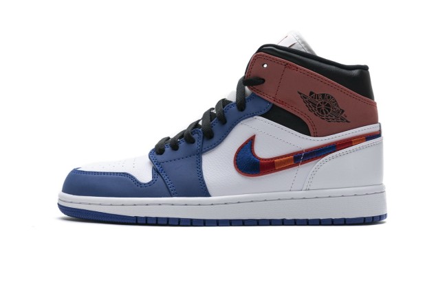 Air Jordan 1 Mid SE  Multi-Color Swoosh