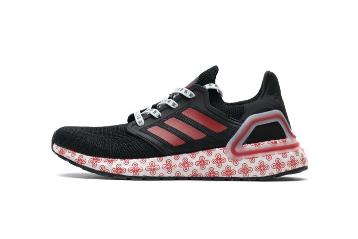 adidas Ultra BOOST 20 CONSORTIUM Black Red Real Boost