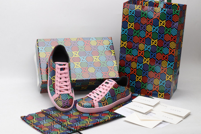 GUCC Ace Embroidered Low-Top Sneaker 610085 H2020 1115