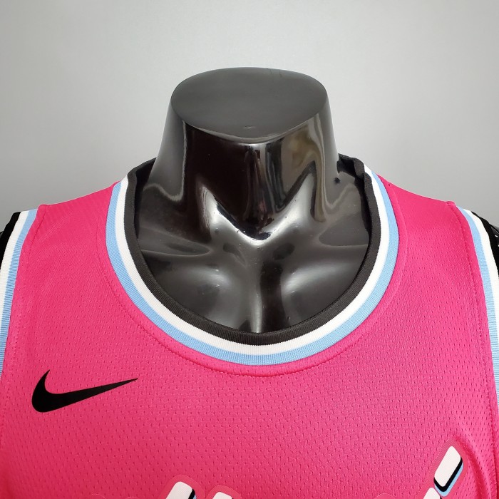 Dwyane Wade Miami Heat Swingman Jersey Pink